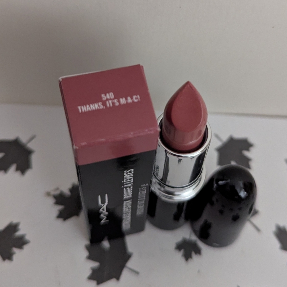 MAC Lustreglass Lipstick - 540 Thanks, It's MAC!